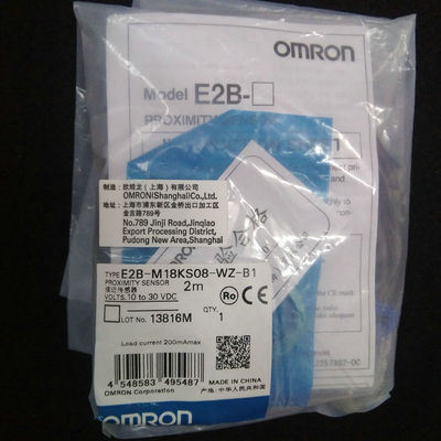 歐姆龍OMRON原裝正品接近開關(guān)E2B-M18KS08-WZ-B1 2M