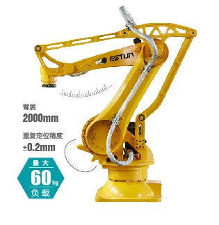 埃斯頓ER60-2000-PL最新碼垛機(jī)器人